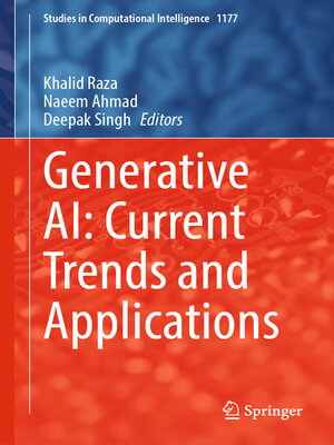cover image of Generative AI